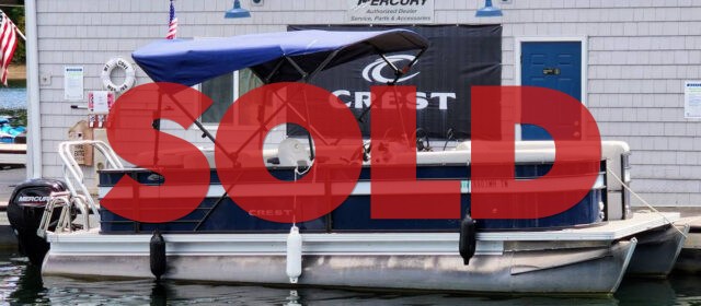 2020 Crest Classic LX 220 L Pontoon – $37,900 (Sevierville)