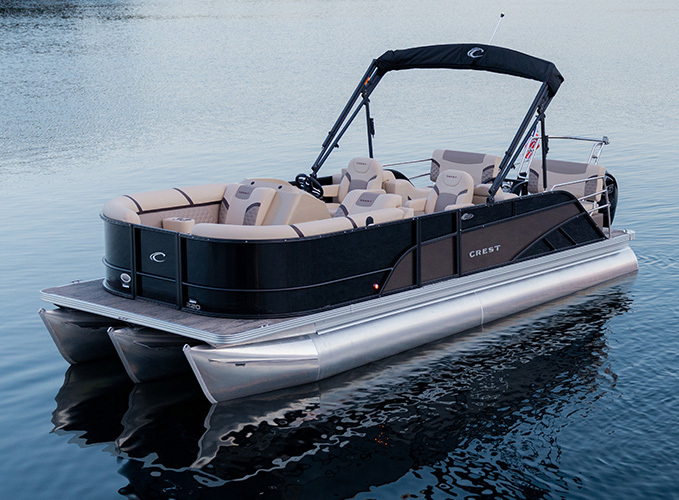 2023 Crest Classic DLX 220 SLC Pontoon Boat