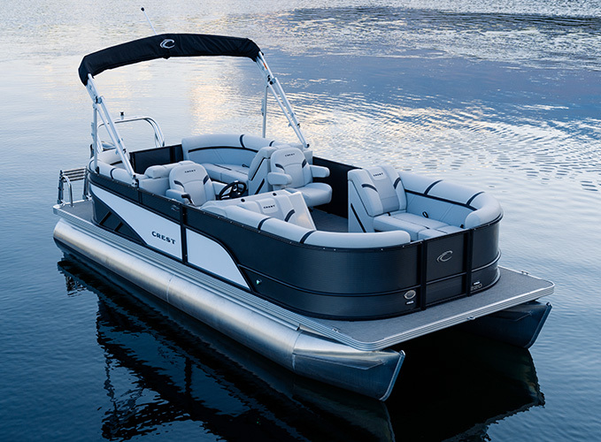 2023 Crest Classic LX 220 L Pontoon Boat